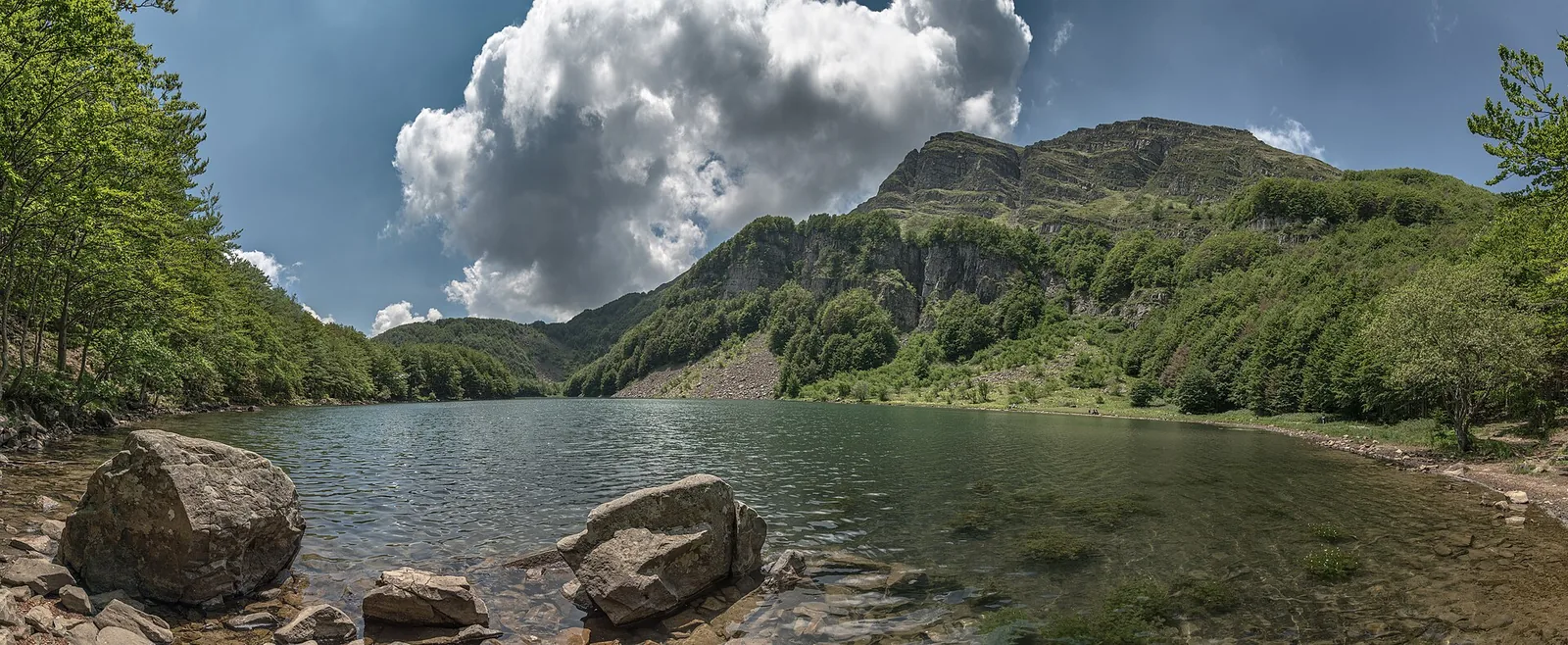 Il Lago Santo modenese, nel comune di Pievepelago