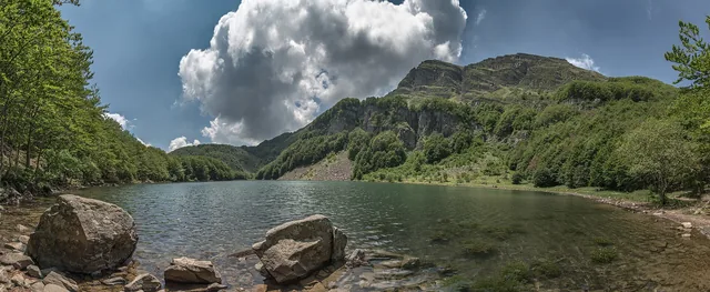 Il Lago Santo modenese, nel comune di Pievepelago